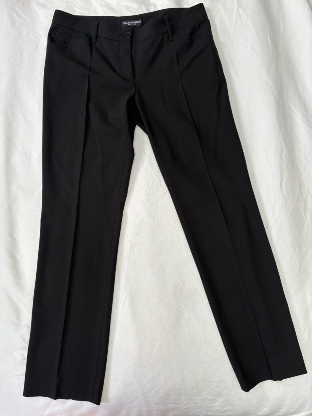Dolce & Gabbana Black Woman’s Dress Pants